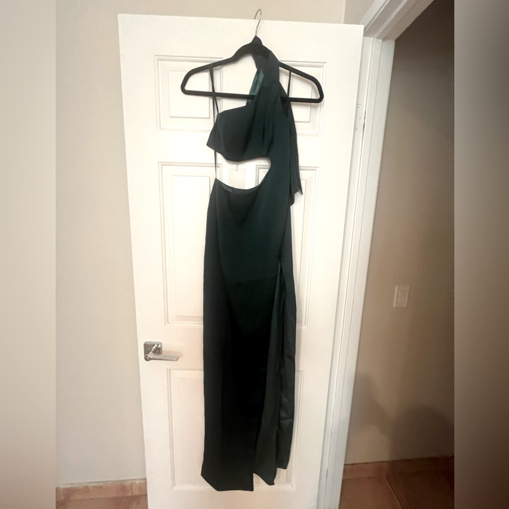 One Shoulder Cut Out Dress